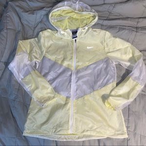 Nike hooded running jacket windbreaker